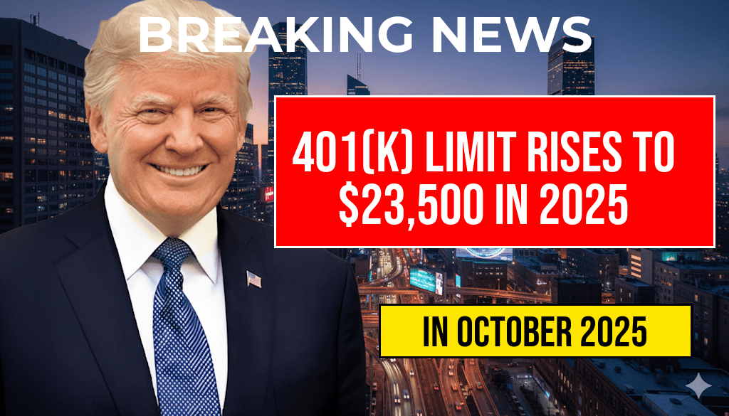 401(k) Contribution Limit Soars to $23,500 for Employees in 2025